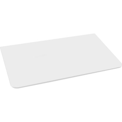 KERALA Planche Rockstone 102x1,2x48,5cm, blanc mat (1/3)