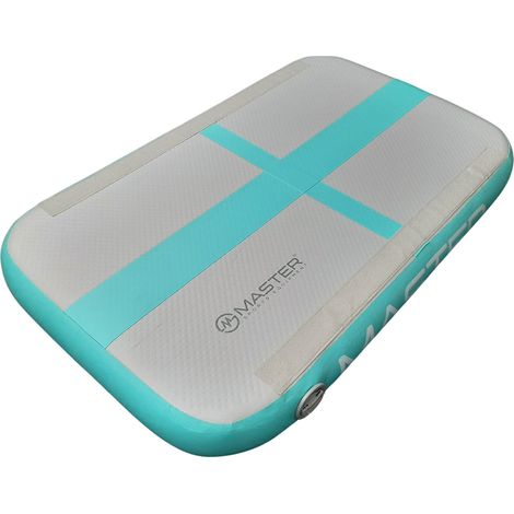 Colchoneta de gimnasia Airboard MASTERJUMP 60 x 100 x 10 cm - Turquesa