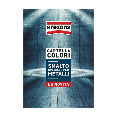 CARTELLA COLORI VERNICE SPRAY METALLI AREXONS