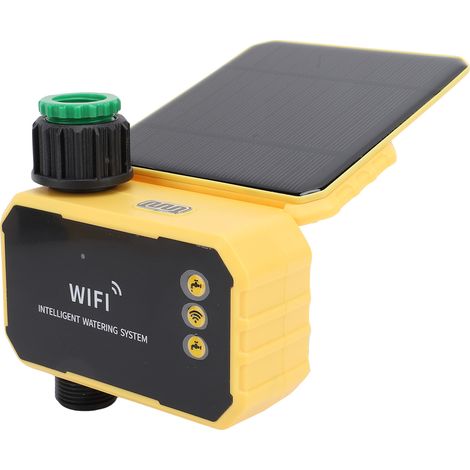 WLAN-Solar-Bewässerungstimer, automatisches Bewässerungsventil, Schlauchsteuerung für Villen, Balkone und Dachgärten. (1/5)