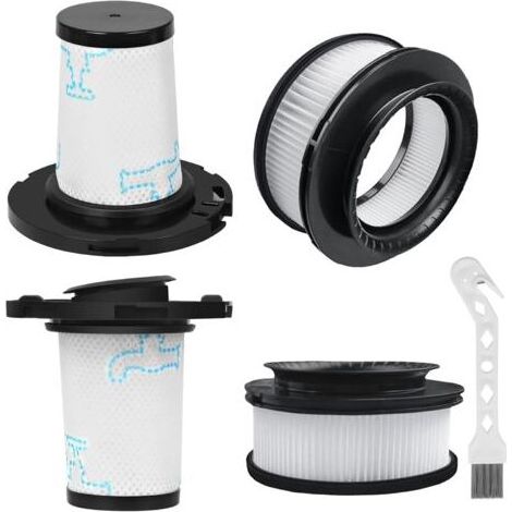 Lot de 5 Filtres pour Rowenta X-Force Flex 11.60 12.60 14.60 15.60 Aspirateur Balai Sans Fil RH9878 RH9958, 2 Pré-filtres + 2 Filtres Moteur + 1 Brosse de Nettoyage, Remplacement ZR009007 ZR009008 (1/5)
