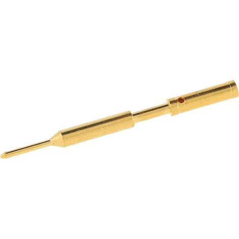 Phoenix Contact M17-Crimpkontakt Kontaktstift (M) 0,34mm² - 0,5mm² AWG22 - AWG20 gold Werkstoff Messing (CuZn) - 1 Stück (1/2)