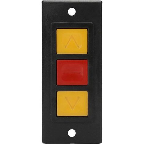 Garagentoröffner, Verriegelungskasten für elektrischen Torrollenschalter, aufputzmontierter, versenkter Druckknopfschalter D (1/5)