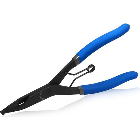 Pince à bec coudé - Pince à circlips de 22,9 cm pour enlever et installer les circuits, les boîtes de vitesses automobiles et les arbres d'embrayage (1/5)