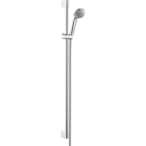hansgrohe Crometta 85 Kit de ducha Mono con barra de ducha 90 cm, (1/4)