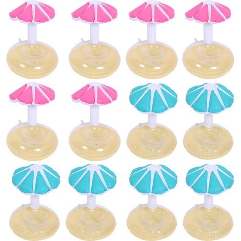 Aufblasbarer Becherhalter – Für Bierflaschen – Pool & Garten – 1 Stück (1/5)