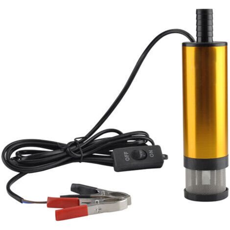Pompe submersible 12V pour pomper l'eau diesel 38mm eau huile pompe de transfert de carburant diesel BF pompe diesel pompe à carburant DC pompe submersible électrique (1/5)