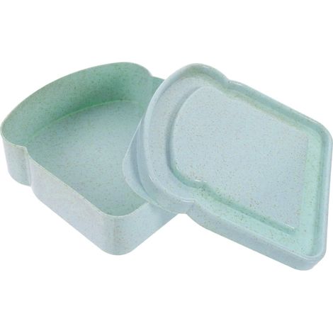 1 Boîte à sandwich, plastique durable, fibre de bambou, PP, pour école, travail, pique-nique (1/5)