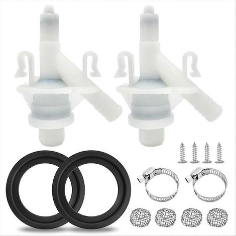 Kit de 2 vannes d'eau 385311641 pour toilettes Sealand/Série (1/5)