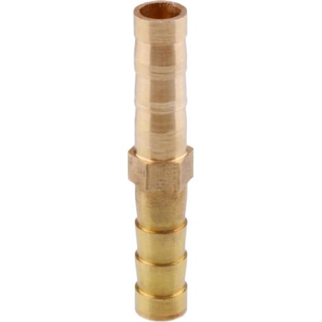 Raccord cannelé en laiton 1/2", filetage femelle, épisseur de métaux, barbillons, raccord tuyau, connecteur adaptateur pour air, eau, huile (épaisseur 8 mm) Un Mot Vente 6MM (1/5)