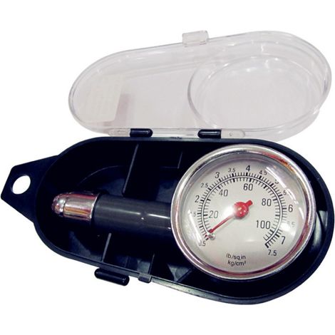 Manometre Pression Pneu Jauge de Pression de Pneu Numérique Haute Précis 100 PSI Portable Jauge de Pression pour Voiture Camion SUV Moto Vélo (1/4)
