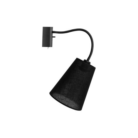 Applique murale Nowodvorski Flex Shade noire tissu E27