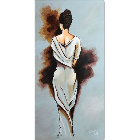 Tableau femme 2 - 30 x 90 cm (1/5)
