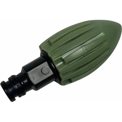 House Pipe Dredge Flusher Sewer Drain Cleaning Tool Household Pressure Washer Flusher Handy Gutter Cleaning Tool,Green (1/5)