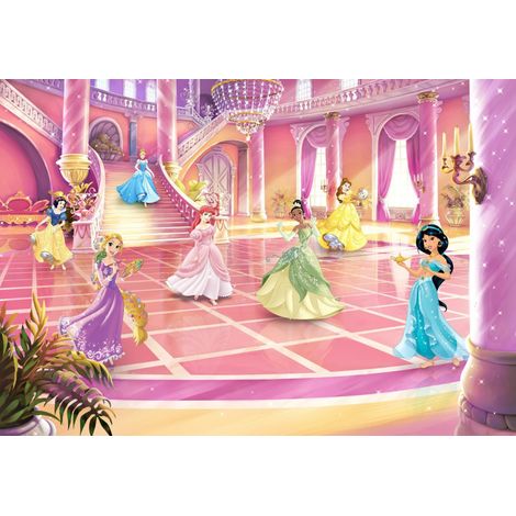 Komar Princess Glitzerparty 368 x 254 cm, Papier peint panoramique 8-4107, photomurale sur intissé (1/5)