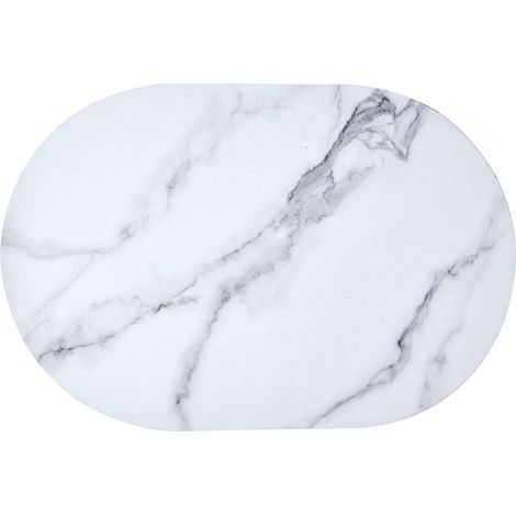 Alfombra de baño ultraabsorbente de mármol 40x60 cm (1/4)