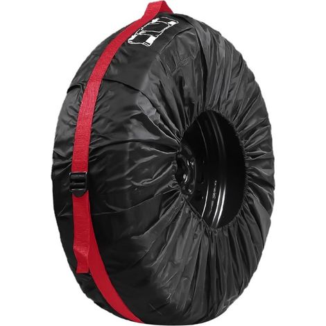 Housses de Pneus, Housses de Protection Imperméable Contre l'eau et la Poussière pour Roue de Secours et pneus de 13 à 18 Pouces, Diamètre 66 cm (1/5)