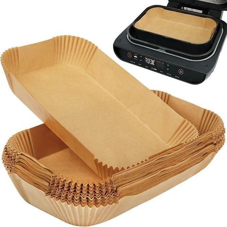 SCANPART Backpapier 31x20,5 cm für Heißluftfritteuse 100