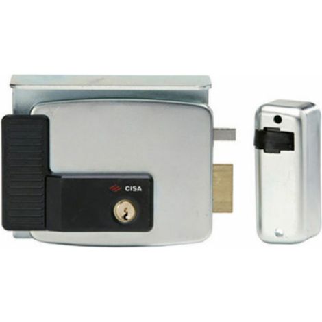 Serratura elettrica elettroserratura cancelli cisa art11721 destra entr mm50