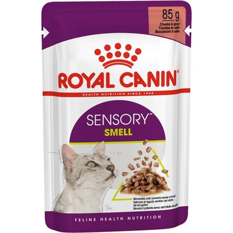 Royal Canin Cat Sensory Smell in Salsa - Royal Canin Cat Sensory Smell in Salsa - Bustina Da 85 Gr (1/2)