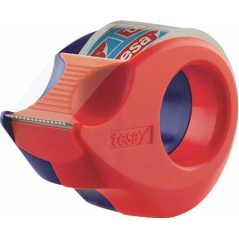 tesa Handabroller Mini 57858-00000 19mmx10m rot/blau (1/5)