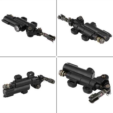Klappbarer hydraulischer Hinterradbremszylinder für Motorräder, kompatibel mit Suzuki, Kawasaki, Honda und Yamaha, mit einstellbarer Kupplungspumpe (1/5)