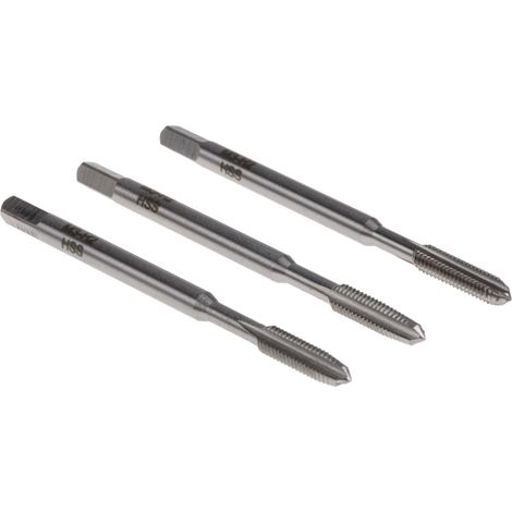 Jeu de tarauds M3, HSS ( Prix pour 1 )
