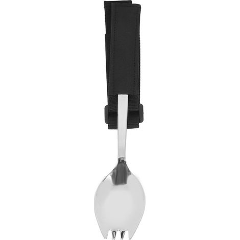 Cuillère Fourchette Adaptée Anti-Dérapant Manche Alourdi Acier Inoxydable pour Tremblements des Mains Arthrite (1/5)