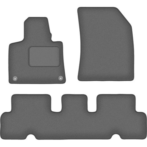 Alfombrillas de velour grafito para Citroën C4 Picasso II monovolumen (2013-) (1/5)