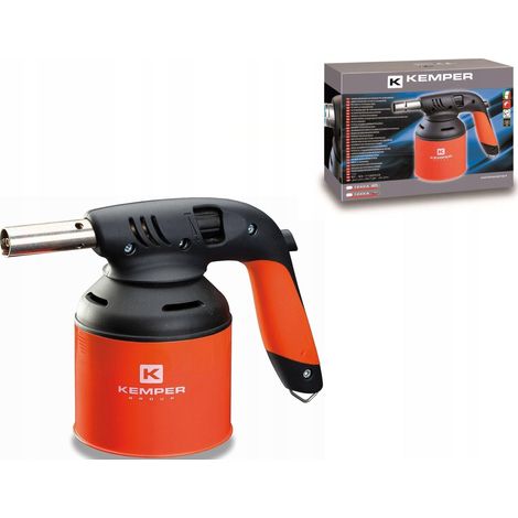 Kemper Lampara de Soldar a Gas Llama Ajustable 1900°C