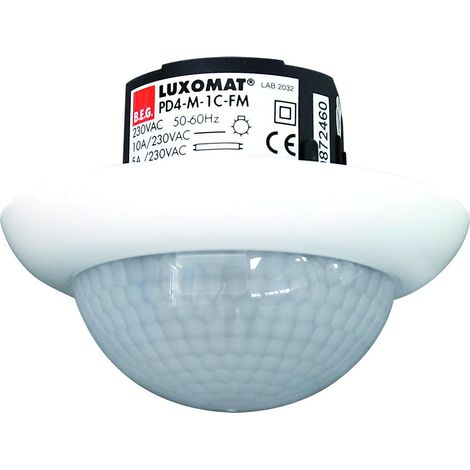 PD4-M-1C-EN détecteur de présence maître 1 canal 360° et 24m en saillie LUXOMAT 92575 (1/4)