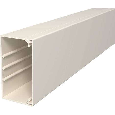 OBO Bettermann Vertr Wand+Deckenkanal m.Obert. 60x110mm,PVC WDK60110CW 2 Stk