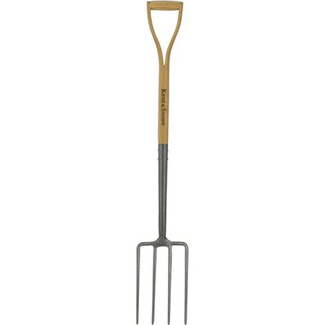 Kent & Stowe Carbon Steel Digging Fork, FSC®