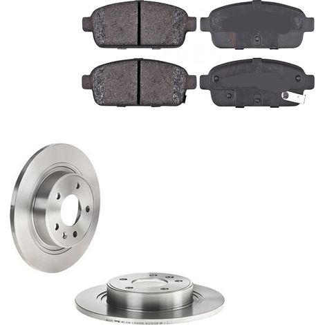 KIT FRENI POSTERIORI compatibile con OPEL CASCADA (W13) - DISCHI + PASTIGLIE OEM: P 59 080 / 18033 /SOSTITUZIONE DIRETTA/BASSA POLVERE/SILENZIOSO (1/5)