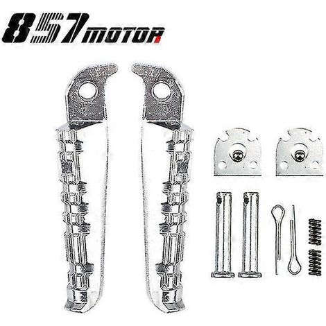 Motorrad-Fußrasten vorne/hinten, Fußpedalfeder für Yamaha FZ09, MT09, MT07, MT03, MT10, R3 – hinten (1/5)