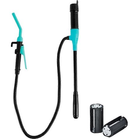 Pompe à carburant portable sur batterie, capacité jusqu'à 2,4 gallons, pompe de transfert d'eau et de carburant (1/5)