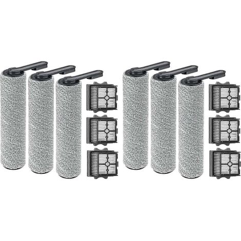 Für Tineco Floor ONE S5/Floor One S5 Pro Akku-Nass-Trockensauger: Ersatzteile inklusive 6 HEPA-Filter und 6 Bürstenwalzen (1/5)