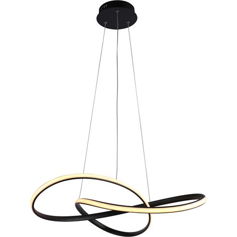 Consa LED-Pendelleuchte schwarz italux PND-19221C-BK (1/3)