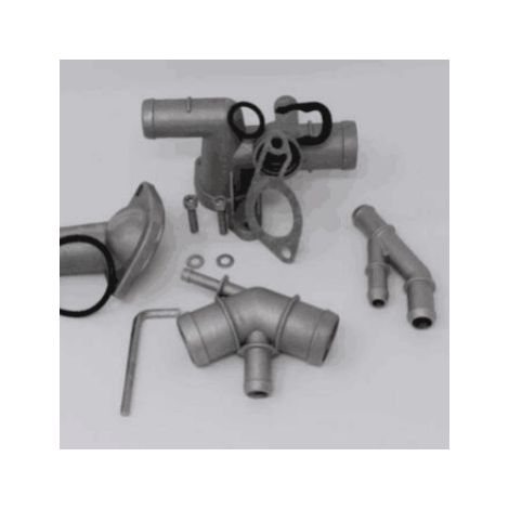 Kit de bride de refroidissement en aluminium compatible avec VW Golf/Jetta GLI GTI TT 1.8T (1/4)