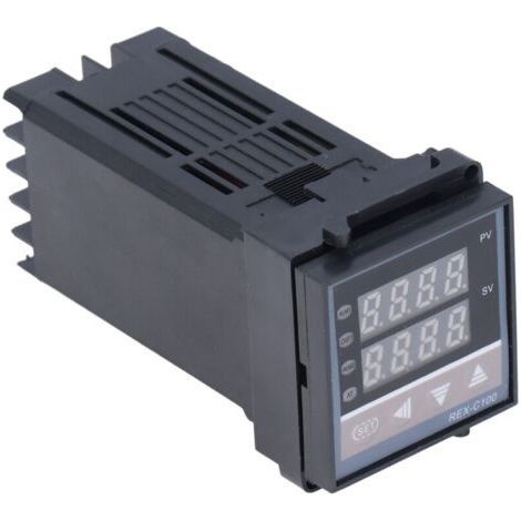 PID Temperature Controller Intelligent Digital Thermostat Type K REXC100FK02MxAN DA AC220V (1/4)