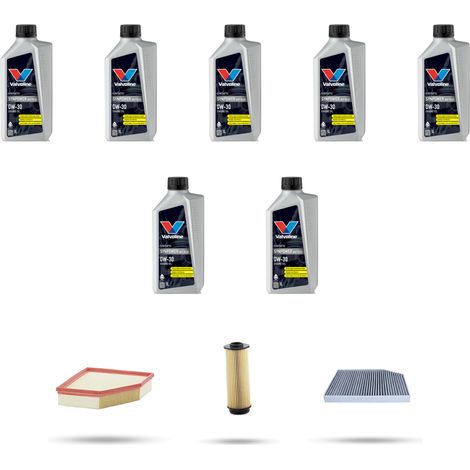Kit tagliando 3 FILTRI e 7L OLIO compatibile con Bmw x4 (G02,F98) M40 ix 265kw dal 2018 (1/5)