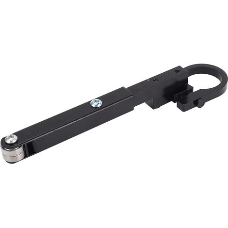 Kit de conversion meuleuse d'angle en ponceuse à bande, adaptateur pour meuleuses 100 type M10 M14, ensemble de ponçage (1/5)