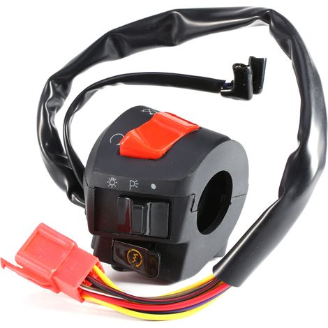 2x Universal 7/8'' Schalter für Motorradlenker, Scheinwerfer- und Blinkersteuerung (1/5)