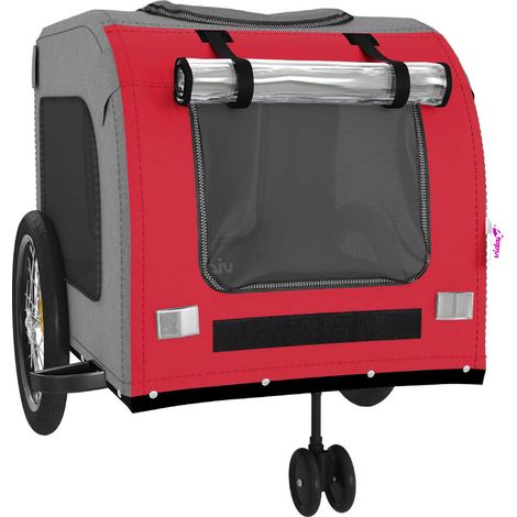 Rimorchio/carrello per animali domestici rosso 020044359