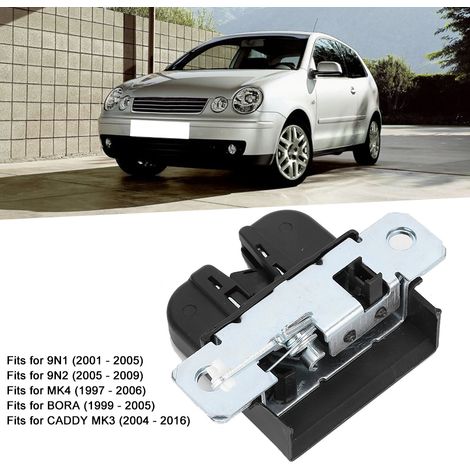 Loquet de verrouillage de hayon arrière 6Q6827505E Compatible avec CADDY MK3 (2004 - 2016) (1/4)