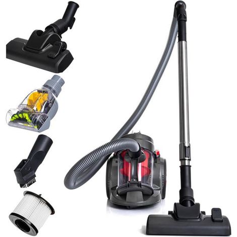 Aspirateur Sans Sac - ZIG-ZAG TERRITOIRES - Lhocv-7018 - 4000W - Cyclonique - Filtre Hepa (1/5)