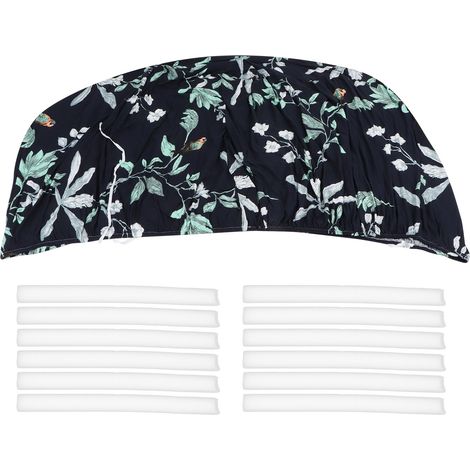Housse de canapé élastique en polyester doux, protège-meuble 4 places (1/5)