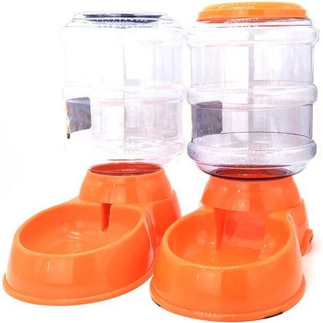 Distributeur de Nourriture et d\'eau - Non spécifié - 3.5L - Pour Chien et Chat - Plastique - Intérieur (1/2)
