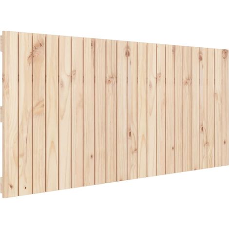 Maison Exclusive - Tête de lit murale 140x3x60 cm Bois massif de pin
