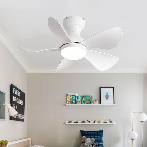 Ventilateurs de Plafond Avec Lumières Et Télécommande 6 Vitesse Ventilateur Lumière Plafond 3 Couleur Réversible Silencieux Ventilateurs de Plafond Modernes Avec Despes, 29 Pouces A Mené Le Min (1/5)